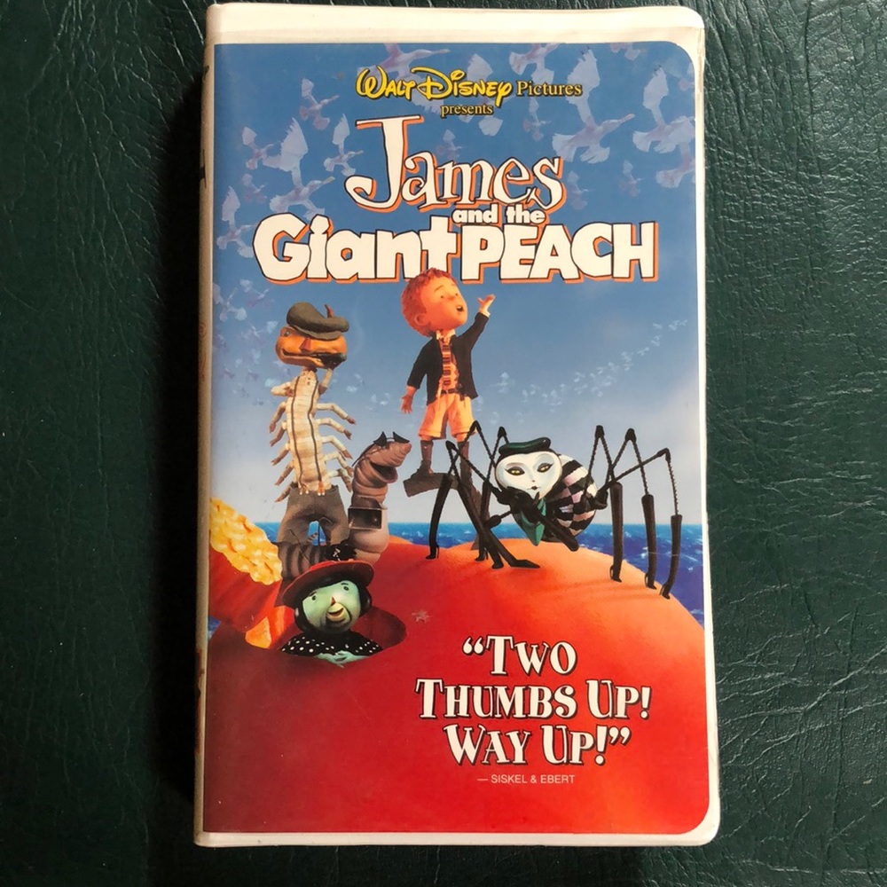 James and the Giant Peach (VHS, 1996)